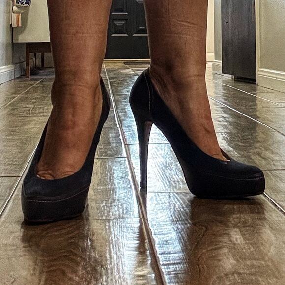 Christian Louboutin Black Defil Pump Décolleté Nappa Sz 38.5 - Picture 3 of 16